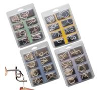 Juego De De Alambre Metálico | Juguete para Desarrollar Inteligencia Y Pensamiento - Desbloquear De | para Adolescentes Adultos Casa Escuela Viaje Regalos De