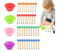 Juego de de cerillas, educativo de 10 cm, para arte moderno, suministros