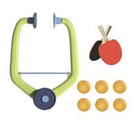 Juego de de Mesa de Entrada,Juego de de Mesa de Entrada | Juego portátil Ajustable para Principiantes de Tenis de Mesa - Entrenador de Tenis de Mesa con Raquetas, Ejercicio de Entrenamiento, Juego de