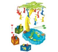 Juego de de Mono Que rebota - Juguete Interactivo para Colgar en el árbol | Desafío de Habilidades cronometrado para Varios Jugadores, Juego de Mesa Familiar de Escritorio para niños y Padres