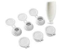 Juego de de vaciado de botellas, adaptador de conector de | Kit dispensador de condimentos de cocina, ahorro de champú cero residuos, acondicionador vertedor de botella invertido a