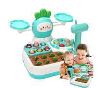 Juego de de Zanahorias,Actividad Educativa Para El Desarrollo Temprano | Juguetes Educativos de Zanahoria para Aprender - para Niños, Padres, Familias, Maestros, Escuela en Casa, Jardín de Infancia y