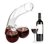 Juego de Decantador Divertido para Whisky y Vino - Recipiente de Cristal Único de 550 ml - Regalo para Tus Seres Queridos