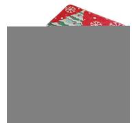 Juego de decoración de inodoro de Navidad, fundas de asiento de inodoro - Alfombrilla antideslizante de dibujos animados de invierno para el hogar, apartamento, hotel, albergue, casa de alquiler