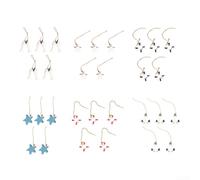 Juego de decoración de resina con temática de mar costero, 30 mini piezas, incluyendo anclajes y estrellas de mar para colgar en la pared y uso artesanal de temporada