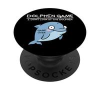 Juego de Delfines No mires al delfín Divertido delfín PopSockets PopGrip Adhesivo