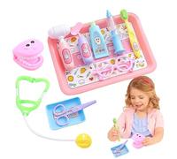 Juego De Dentista para Niños | Kit De Juego Infantil - Juguete Interactivo Realista Educativo para Cumpleaños Y Hogar Niños Niñas