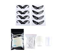 Juego de depilación nasal profesional, accesorios de depilación de nariz, accesorios de aseo diario, tecnología de secado rápido para hombres, kit de cera nasal