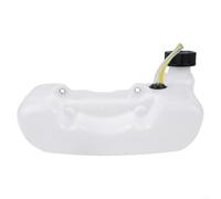 Juego de depósito de combustible tanque gasolina deposito de gasoli para desbrozadora, desbrozadora, cortasetos, multiherramienta con cuello de relleno lateral na