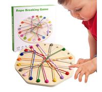 Juego De Desafío De Nudos De Cuerda | Desafío De Desatar Cuerdas De Estrategia, Juego De Mesa De Lógica, Estrategia, Habilidades Motoras Finas, Juguete para Niños Y Niñas