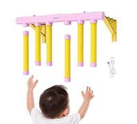 Juego de desafío de palos de reflejo de caída - de de 3 velocidades ajustables Recargables por USB | Juego de desafío de velocidad de las manos para , casa, salón, jardín, interior,