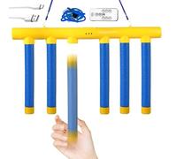 Juego De Desafío De Reflejos - Juguete Para Entrenar El Tiempo De Reacción Con 3 Velocidades Ajustables | Juego Para Atrapar Palos | Para Niños, Familia, Fiestas Casuales, Vacaciones, Navidad Y Cumple