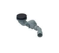 Juego de desagüe Bette SOLID 50, lateral, caudal de desagüe 0,6 l/s, con antideslizante Pro o Sense, B598-403AY, Color: humear