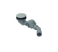 Juego de desagüe Bette SOLID 50, lateral, caudal de desagüe 0,6 l/s, con antideslizante Pro o Sense, B598-410AY, Color: plateado