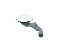 Juego de desagüe BetteAir 30, lateral, caudal de desagüe 0,6 l/s, con antideslizante Pro, B524-000AY, Color: Blanco