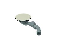 Juego de desagüe BetteAir 30, lateral, caudal de desagüe 0,6 l/s, con antideslizante Pro, B524-001AY, Color: Pérgamo