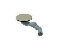 Juego de desagüe BetteAir 30, lateral, caudal de desagüe 0,6 l/s, con antideslizante Pro, B524-003AY, Color: Beige Bahama