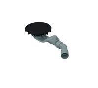Juego de desagüe BetteAir 30, lateral, caudal de desagüe 0,6 l/s, con antideslizante Pro, B524-401AY, Color: Antracita mate