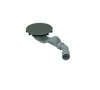 Juego de desagüe BetteAir 30, lateral, caudal de desagüe 0,6 l/s, con antideslizante Pro, B524-404AY, Color: Grafito mate