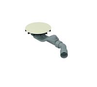 Juego de desagüe BetteAir 30, lateral, caudal de desagüe 0,6 l/s, con antideslizante Pro, B524-441AY, Color: Crema mate