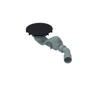 Juego de desagüe BetteAir 50, lateral, caudal de desagüe 0,6 l/s, con antideslizante Pro o Sense, B525-402AY, Color: Pizarra mate