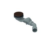 Juego de desagüe BetteSolid 30, lateral, caudal de desagüe 0,6 l/s, con BetteAntiSlip Pro, B597-430AY, Color: café