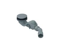 Juego de desagüe BetteSolid 50, lateral, caudal de desagüe 0,6 l/s, con BetteAntiSlip Pro, B598-412AY, Color: cuarzoso