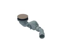 Juego de desagüe BetteSolid 50, lateral, caudal de desagüe 0,6 l/s, con BetteAntiSlip Pro, B598-425AY, Color: grisáceo