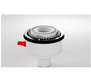 Juego de desagüe para plato de ducha KALDEWEI, vertical, con colador de retención de pelos, sin tapa, 687772520000