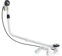 Juego de desagüe y rebosadero Viega Multiplex Trio extralargo para bañeras es...