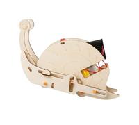 Juego De Desarrollo De Habilidades Prácticas Modelo De Caracol Eléctrico Divertido Artesanía De Madera Para Mejorar Enfoque Y La Educación Física Modelo Educativo De Bricolaje Para Niños