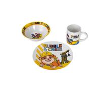 Juego de desayuno plato, cuenco y taza Rubble y equipo