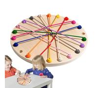Juego de desenredado - Rompecabezas de cordones anudados, desafío de desenredado đe cuerdas, actividad de habilidad lógica, desarrollo de coordinación manual, ejercicio cerebral sobre mesa | Juguete
