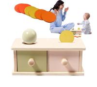Juego de Despertar para niños - de de Madera | Clasifique el Juguete de Formas Coloridas con Muchas Actividades Divertidas para desarrollar el reconocimiento de Objetos. para Kleink