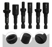 Juego de destornillador de perno de suspensión M6/M8/M10 e inserto roscado para aplicaciones fáciles de tornillos de madera y flujos de trabajo eficientes (M6)