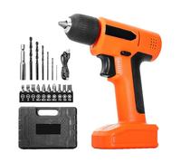 Juego De Destornillador Inalámbrico Resistente Calor Profesional Diseño Ergonómico Para Conjunto De Muebles Para Hogar Y Mantenimiento Del Dispositivo Kit Destornillador Recargable Con