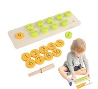 Juego De Destornillador Para Niños | Juego Cognitivo de Números con Destornillador - Juguete Cognitivo Divertido De Tuercas Y Colores,Para Motricidad Fina Aprendizaje Temprano Educación Preescolar Hog