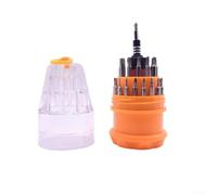 Juego de destornilladores 31 en 1 con puntas magnéticas para Torx Hex PH000-PH2 H1.5-H4.0 T3-para T20 Y3.0 1.5-3.5mm, compatible con ordenadores, Pho