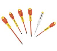 Juego De Destornilladores Aislados VDE Stanley® FatMax®, 6 Piezas STA065443