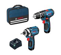 Juego de destornilladores Bosch GSB 12V-15 + GDR 12V-105