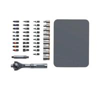 Juego de Destornilladores con Trinquete - Juego de 40 Piezas Imanizado | Kit De Brocas Para Hogar | Para Mecánica Electricidad Fontanería Hogar Industria Construcción Carpintería Electrónica