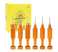 Juego de destornilladores de 6 pulgadas con punta magnética para una sujeción segura, puntas de aleación de acero para reparación de teléfonos móviles y dispositivos electrónicos