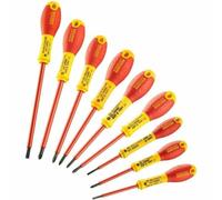 Juego de destornilladores de electricista aislados FATMAX® de 10 Piezas Plana/Pozidrivee/Phillips