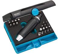 Juego de destornilladores de impacto HAZET 2272/23N I 23 piezas, accionamiento: hexágono 8 (5/16 pulgadas), hasta 80 Nm de par de apriete I para aflojar uniones atornilladas apretadas por impacto