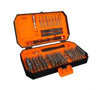 Juego de destornilladores de precisión 148 en 1 con varilla de extensión de eje flexible, 135 puntas para reparación de electrónica, mango magnético, agarre antideslizante, almacenamiento de caja de