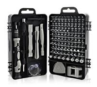 Juego de Destornilladores de precisión, conjunto de reparación 115 en 1, adecuado para computadoras, teléfonos, laptops, tabletas, PS5, Xbox, juguetes, relojes, cámaras, gafas, etc.