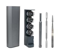 Juego de Destornilladores de Precisión | Herramienta Magnética de Reparación,Juego de Destornilladores Minúsculos para PC, Herramienta de Reparación | para el Ajuste de Gafas, PC, Portátil, Electrónic