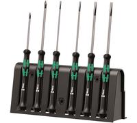 Juego De Destornilladores De Precisión Wera 2035/6 B Con Soporte 05118152001