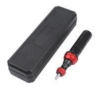 Juego de destornilladores de torsión de 10-80 pulgadas-libra, destornillador de precisión en pulgadas con 24 puntas para hexagonal plano, herramienta de llave ajustable para reparación de automóviles