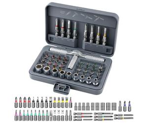 Juego de destornilladores de trinquete | Ergonómico 54 en 1 Universal | Kit de Herramientas de Reparación Conmutable | Adecuado Para Proyectos Electrónica Dispositivos De Bicicleta Reparación De